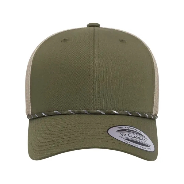 YP Classics Retro Trucker Rope Cap