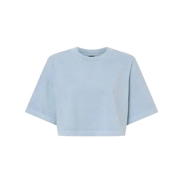 BELLA + CANVAS Women's Garment-Dyed Cropped Tee