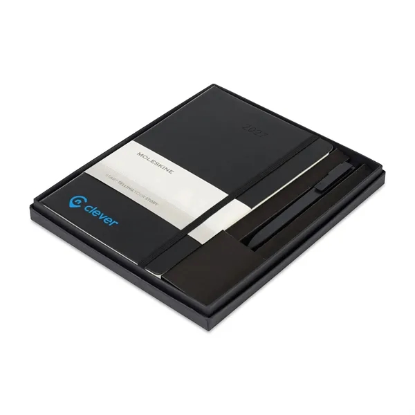 Moleskine® Hard Cover Large 12-Month 2027 Planner and GO Pen