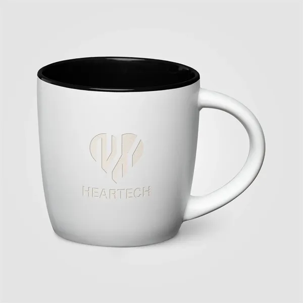 Zanzibar Ceramic ColorPop White Mug - 12 oz.