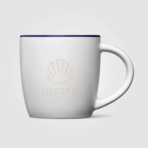 Zanzibar Ceramic ColorPop White Mug - 12 oz.