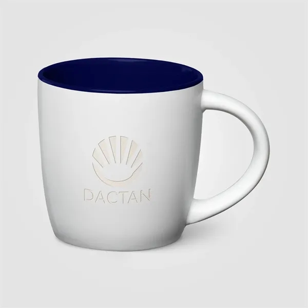 Zanzibar Ceramic ColorPop White Mug - 12 oz.