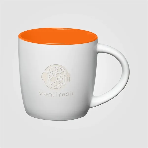Zanzibar Ceramic ColorPop White Mug - 12 oz.