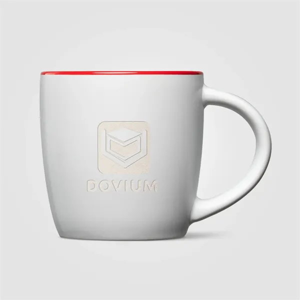 Zanzibar Ceramic ColorPop White Mug - 12 oz.