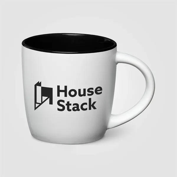 Zanzibar Ceramic ColorPop White Mug - 12 oz.