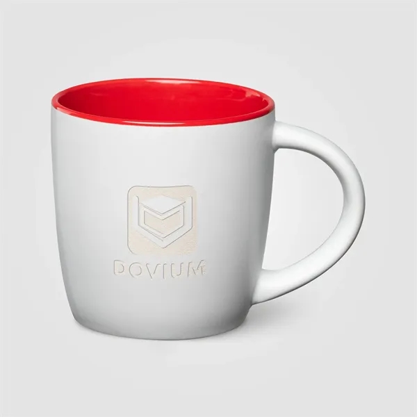 Zanzibar Ceramic ColorPop White Mug - 12 oz.