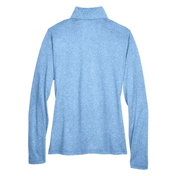 UltraClub Women's Cool & Dry Heathered Performance Quarte...