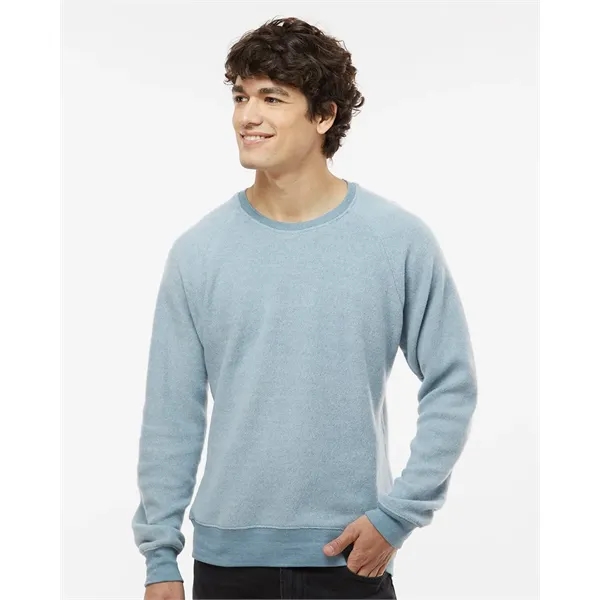 J. America Unisex Flip Side Fleece Crewneck Sweatshirt