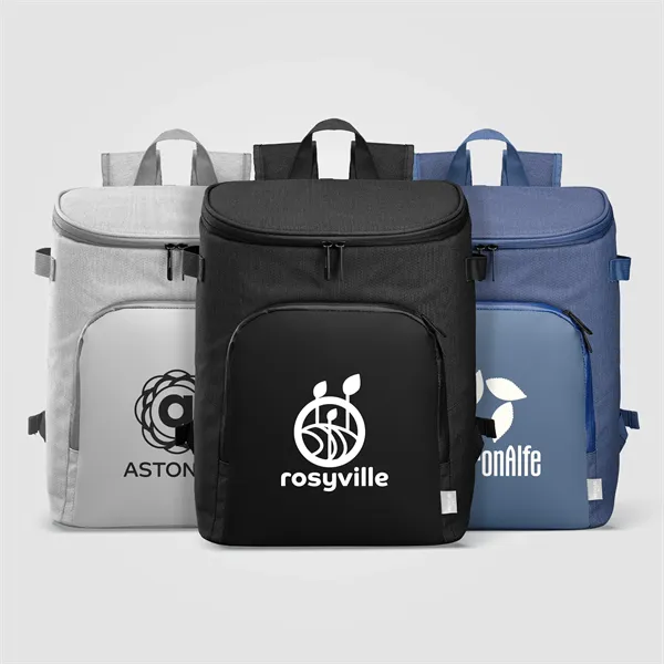 City Pack rPET PEVA Lined Cooler Backpack - 21L