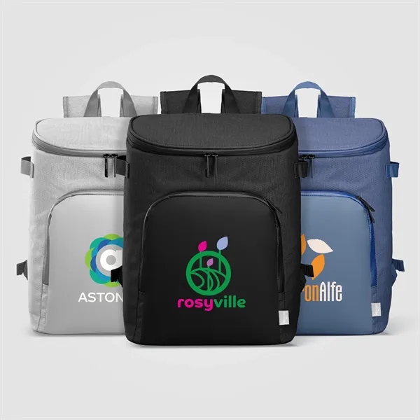City Pack rPET PEVA Lined Cooler Backpack - 21L