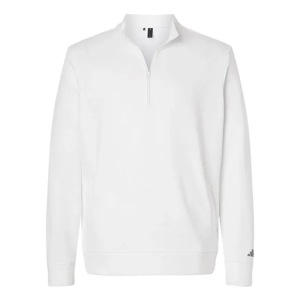 Adidas Men's Elevated Fleece Quarter-Zip Pullover
