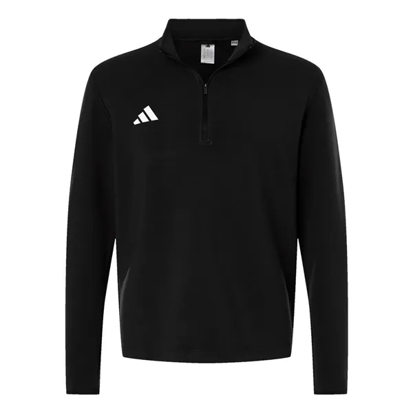 Adidas Men's 3-Stripes Quarter-Zip Pullover