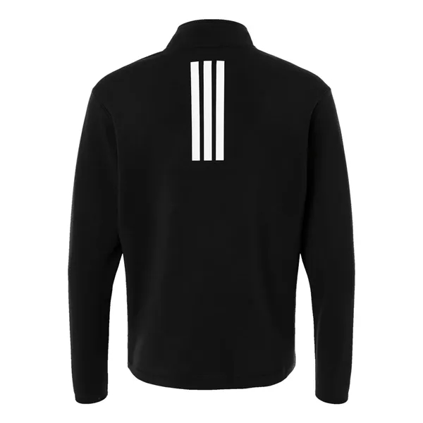 Adidas Men's 3-Stripes Quarter-Zip Pullover