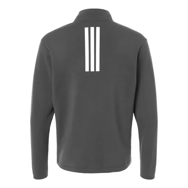 Adidas Men's 3-Stripes Quarter-Zip Pullover