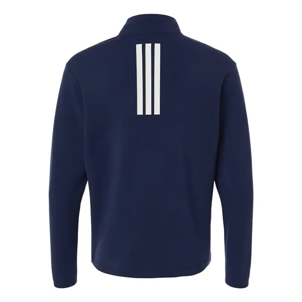 Adidas Men's 3-Stripes Quarter-Zip Pullover