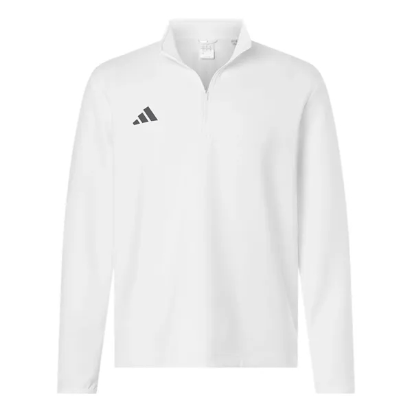 Adidas Men's 3-Stripes Quarter-Zip Pullover