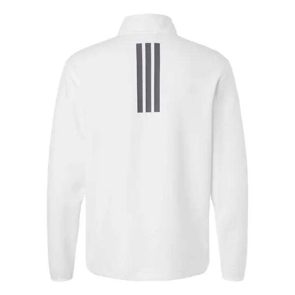 Adidas Men's 3-Stripes Quarter-Zip Pullover