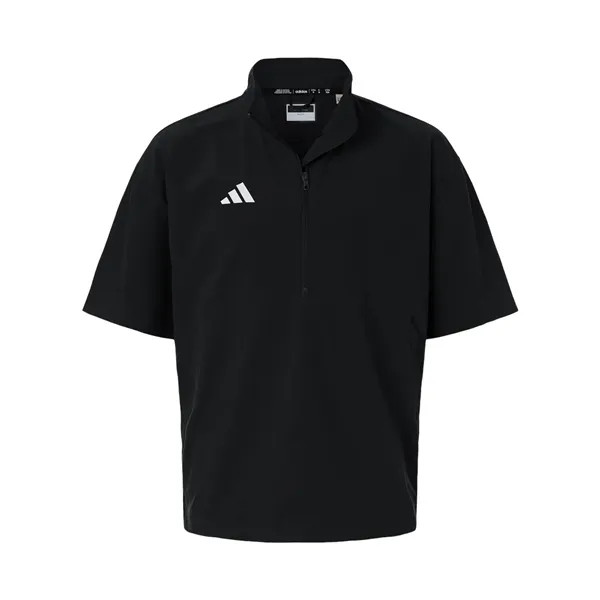 Adidas Men's Short Sleeve Quarter-Zip Pullover