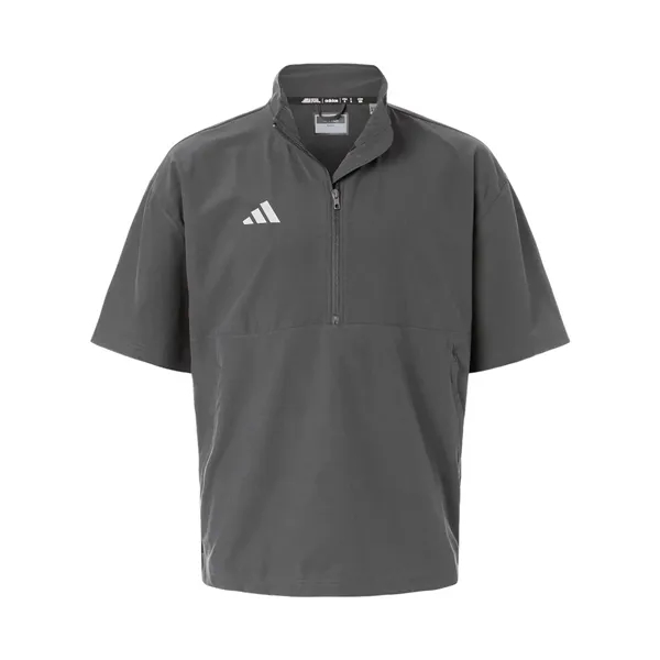 Adidas Men's Short Sleeve Quarter-Zip Pullover