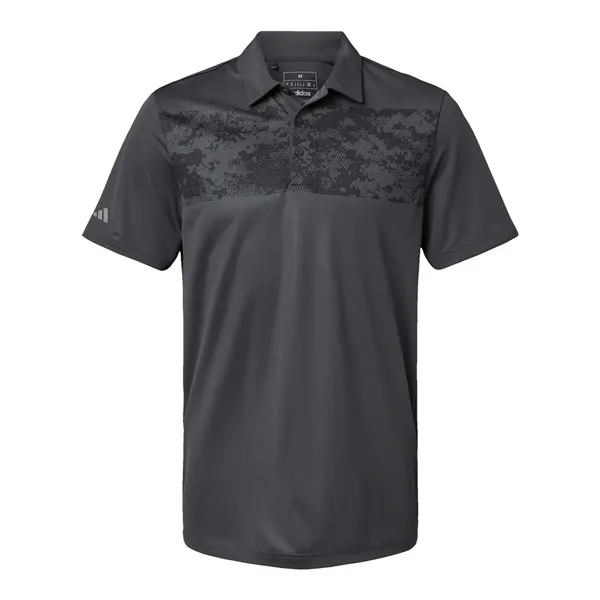 Adidas Men's Camo Chest Print Polo