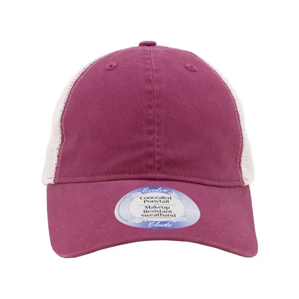 Custom Women's Peached Twill Mesh Back Cap