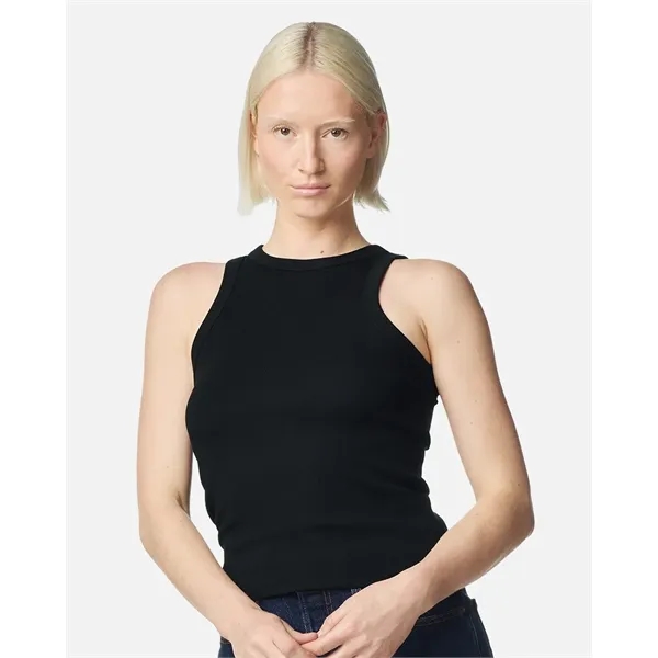 American Apparel Women's Baby Rib Fitted Tank