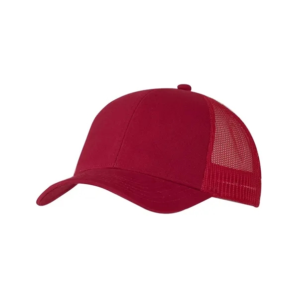 Big Accessories Youth Twill Front Trucker Cap
