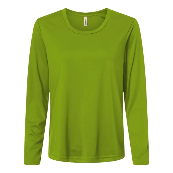 Custom CORE365 Women's Capital Performance Long Sleeve T-Shirt