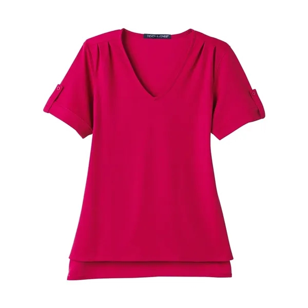 Devon & Jones Women's CrownLux Performance® Plaited Rolle...