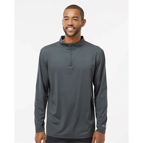 Oakley Men's Team Issue Podium Quarter-Zip Pullover