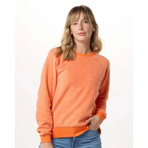 Boxercraft Women's Fleece Out Crewneck Pullover