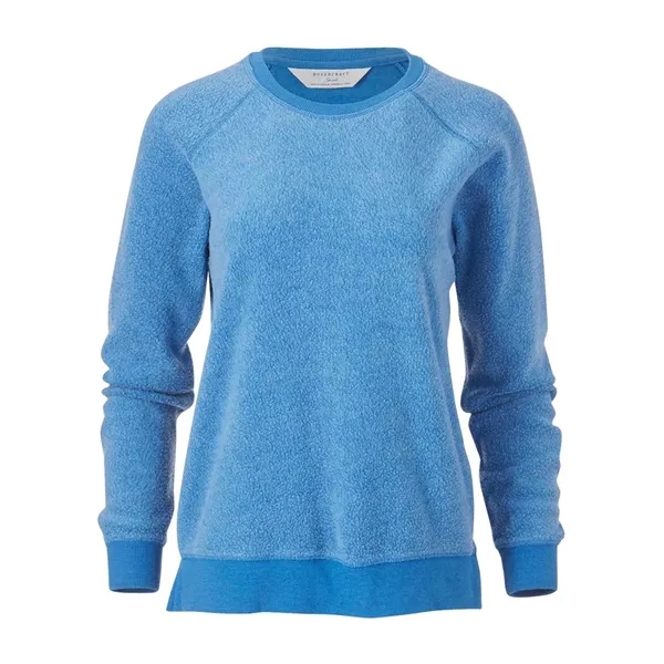 Boxercraft Women's Fleece Out Crewneck Pullover