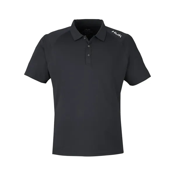 Custom HUK Men's LoPro Solid Performance Polo
