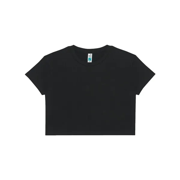 Custom Lane Seven Women's Garment-Dyed Urban Cropped Tee