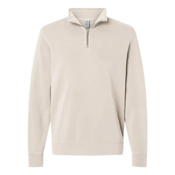 Independent Trading Co. Unisex Pigment-Dyed Quarter-Zip P...