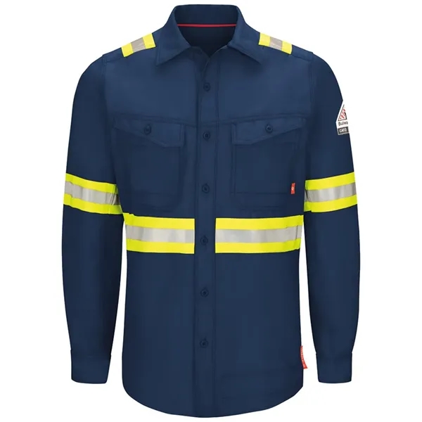 Bulwark Men's iQ Series® Endurance Enhanced-Vis Work Shirt