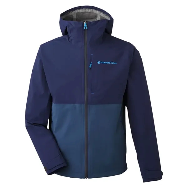 vineyard vines Men's On-The-Go Packable Rain Shell