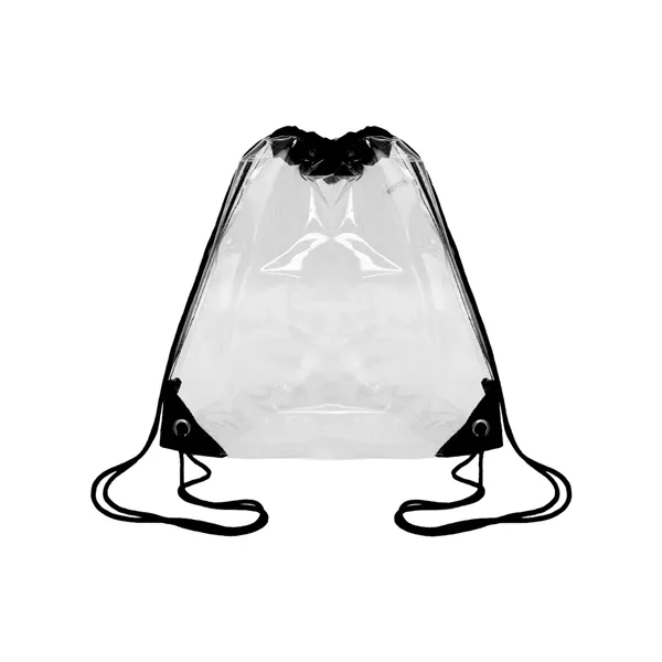 Custom OAD Clear Drawstring Pack