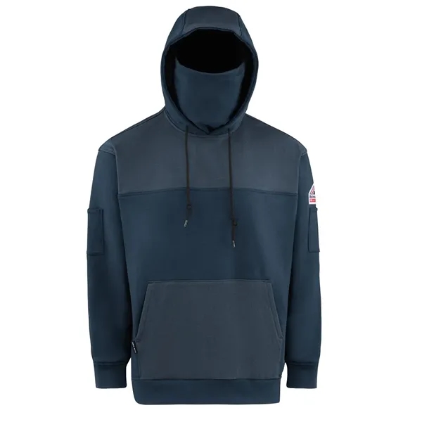 Bulwark Men's Flame-Resistant Fleece Hooded Sweatshirt