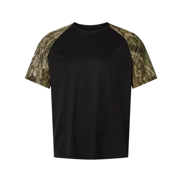 Custom RealTree Unisex Realtree® Performance Colorblock T-Shirt
