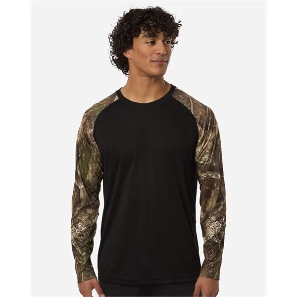 RealTree Unisex Realtree® Performance Colorblocked Long S...