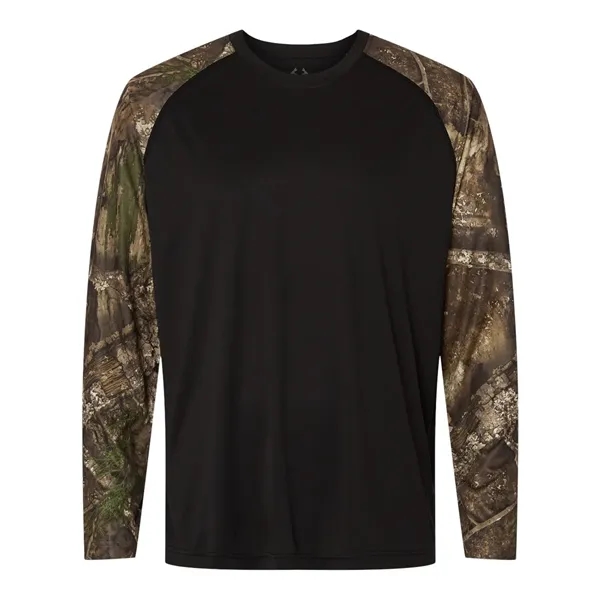 Custom RealTree Unisex Realtree® Performance Colorblocked Long S...