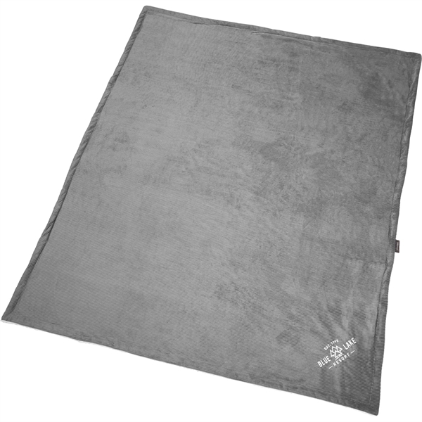 Field and Co.® Corduroy Sherpa Blanket Plum Grove