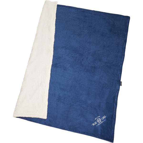 Field and Co.® Corduroy Sherpa Blanket