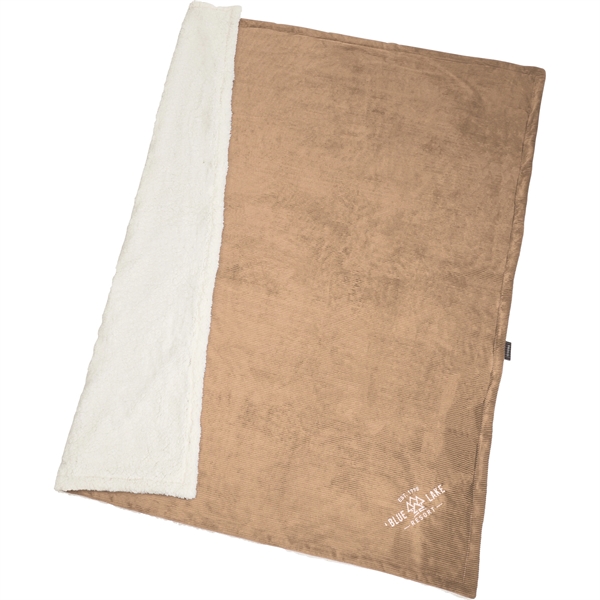 Field and Co.® Corduroy Sherpa Blanket
