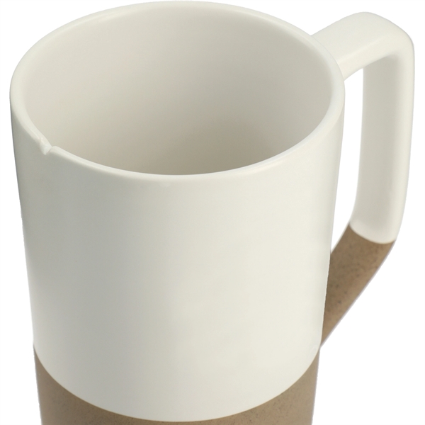 Tahoe Tea & Coffee Ceramic Mug with Wood Lid 16oz - Tahoe Tea & Coffee Ceramic Mug with Wood Lid 16oz - Image 9 of 15