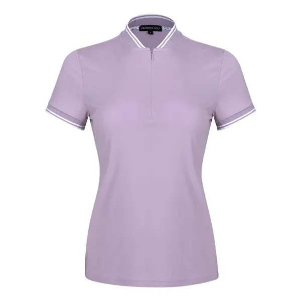 Swannies Women's Tara Tipped Polo