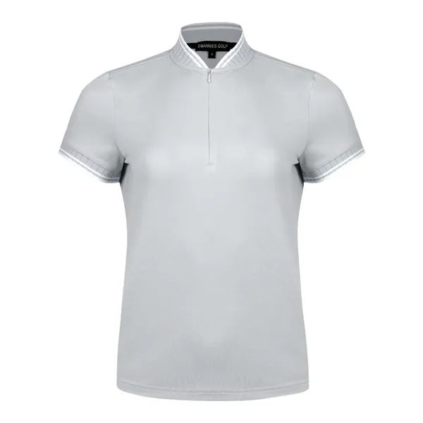 Custom Swannies Women's Tara Tipped Polo