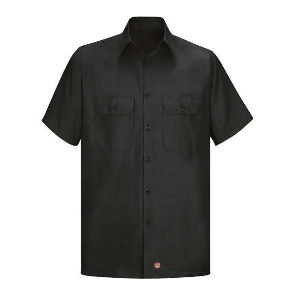 Custom Red Kap Men's Tall Ripstop Short Sleeve Work Shirt