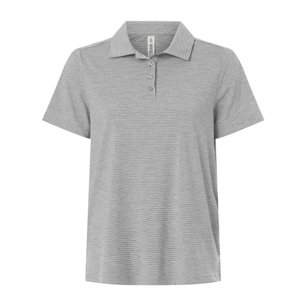 Custom Team 365 Women's Relay Heathered Stripe Polo